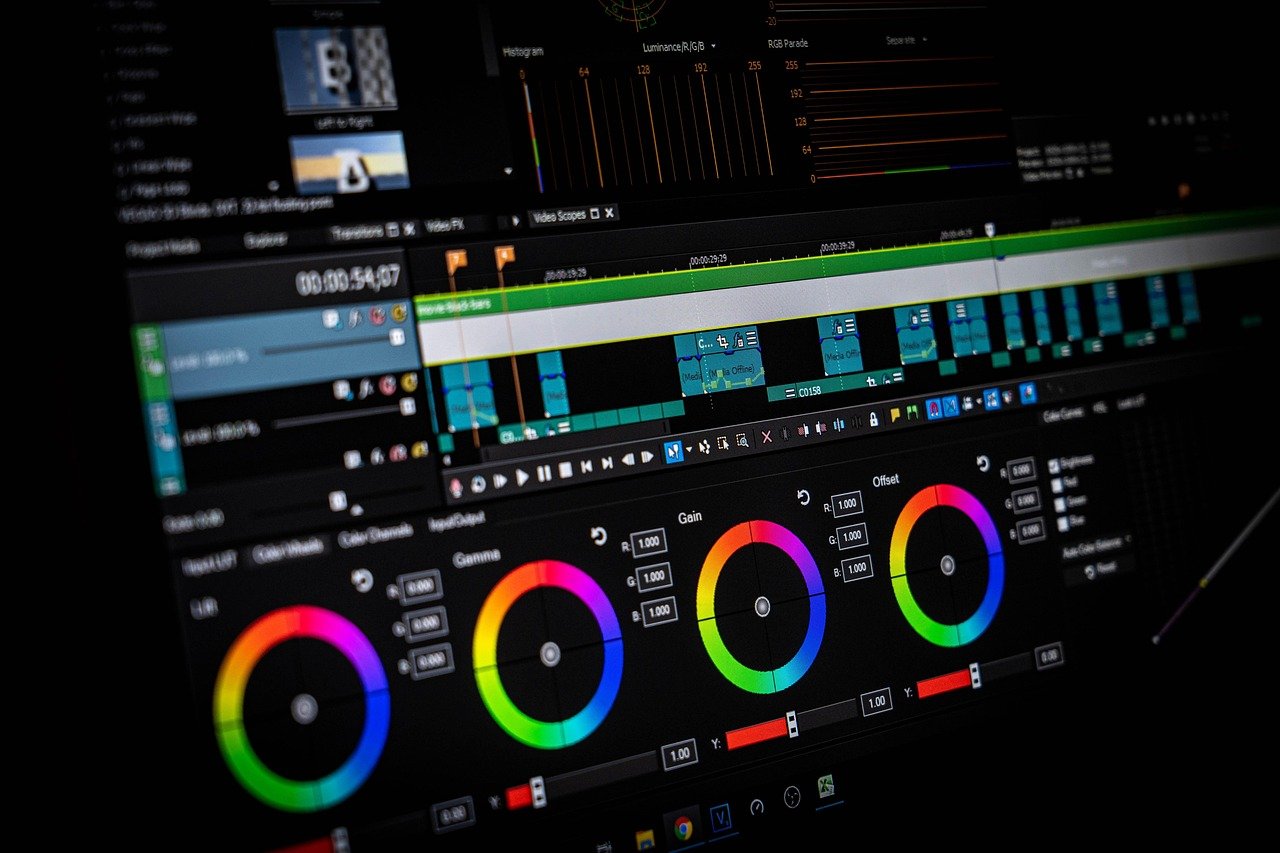 Video Editing Workspace